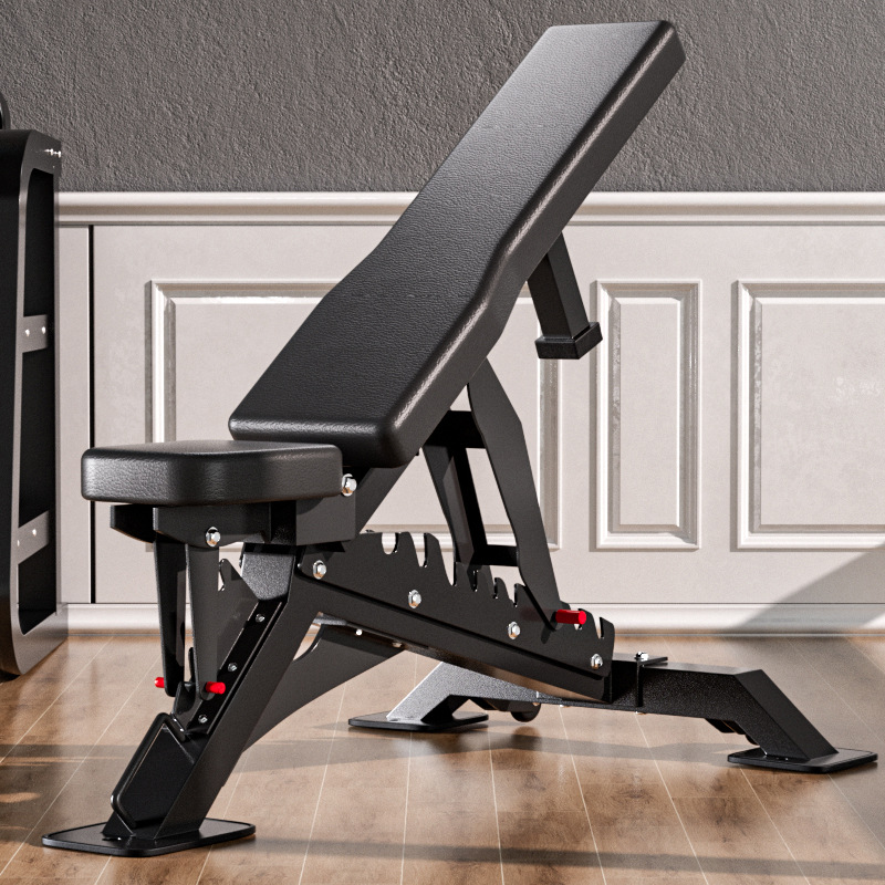 Silla de fitness profesional banco de Banco banco con mancuernas banco de peso comercial equipo de fitness hogar taburete