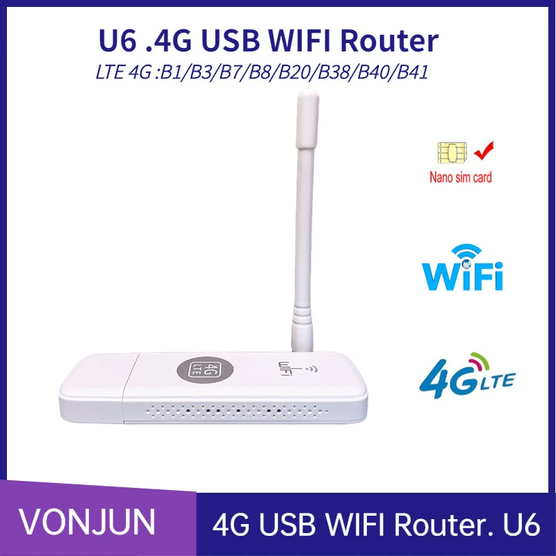 U6-W 4G WiFi USB-модем внешняя антенна порт LTE мобильный маршрутизатор