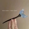 Blue Chinese hairpin