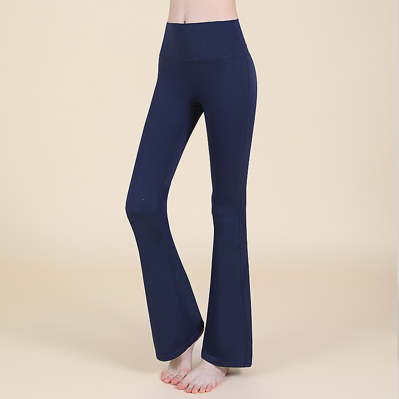 ヨガパンツ、フレアパンツ、ラインが恥ずかしくない、タイトフィット、ヒップアップ、お腹コントロール、ハイウエスト、着痩せ、ワイドレッグスポーツパンツ、ややフレアヨガパンツ|undefined