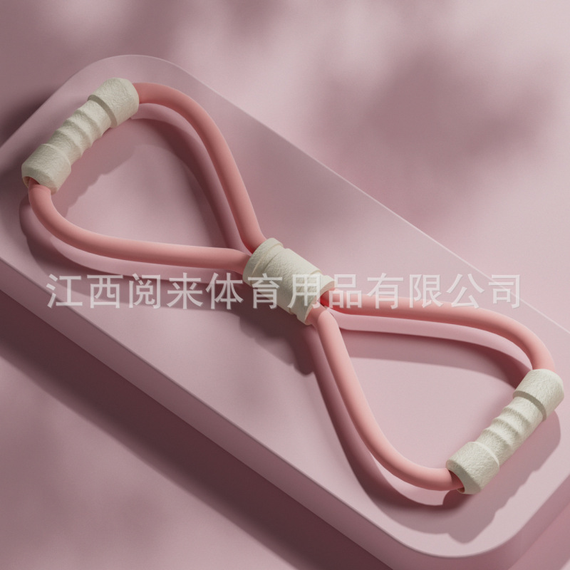 新型の八の字のひもの男女は肩をつけて背中の美の背中を練習します。|undefined