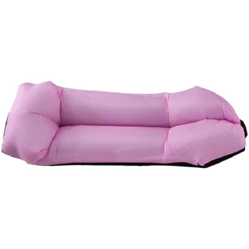 Transfronterizo solo plegable perezoso sofá al aire libre portátil de Viaje Aire Sofá Cama acampar al aire libre saco de dormir cama inflable