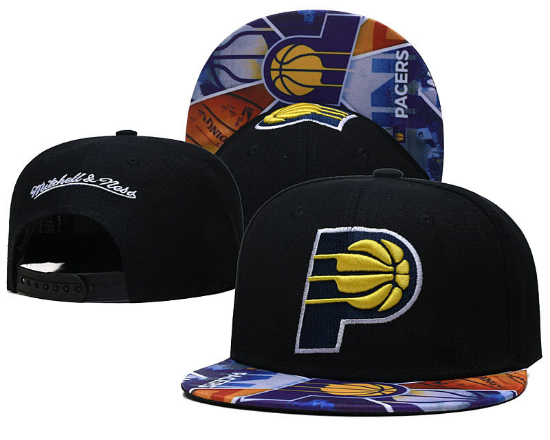 thumbnail image 1 of NBA Pacers nuevo sombrero baloncesto visera parasol pareja tomar un sombrero para el sol gorra bordada a, 1 of 2