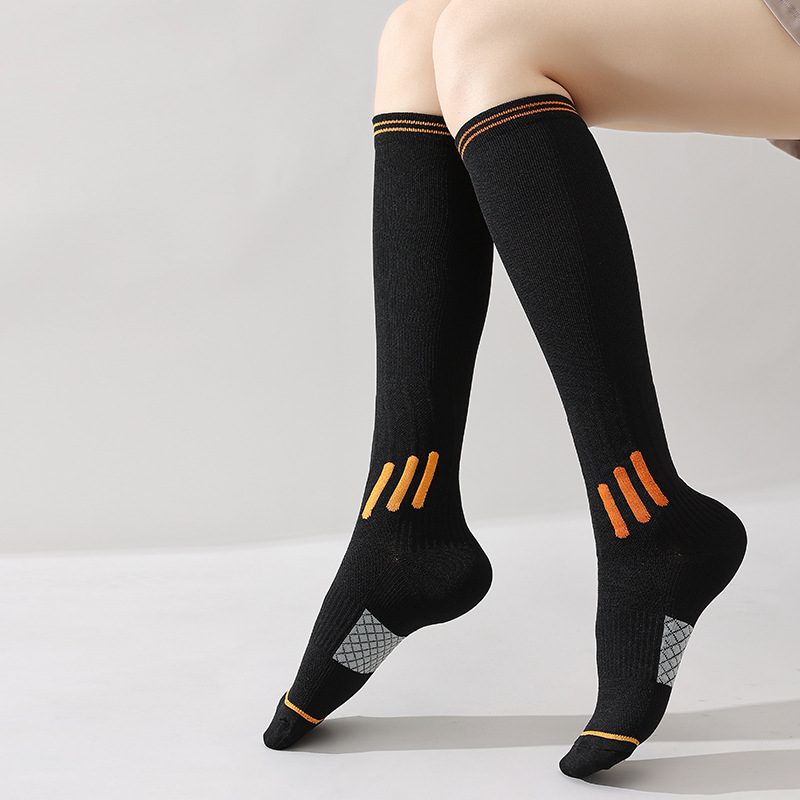 블랙 [스포츠 근육 압축 양말]