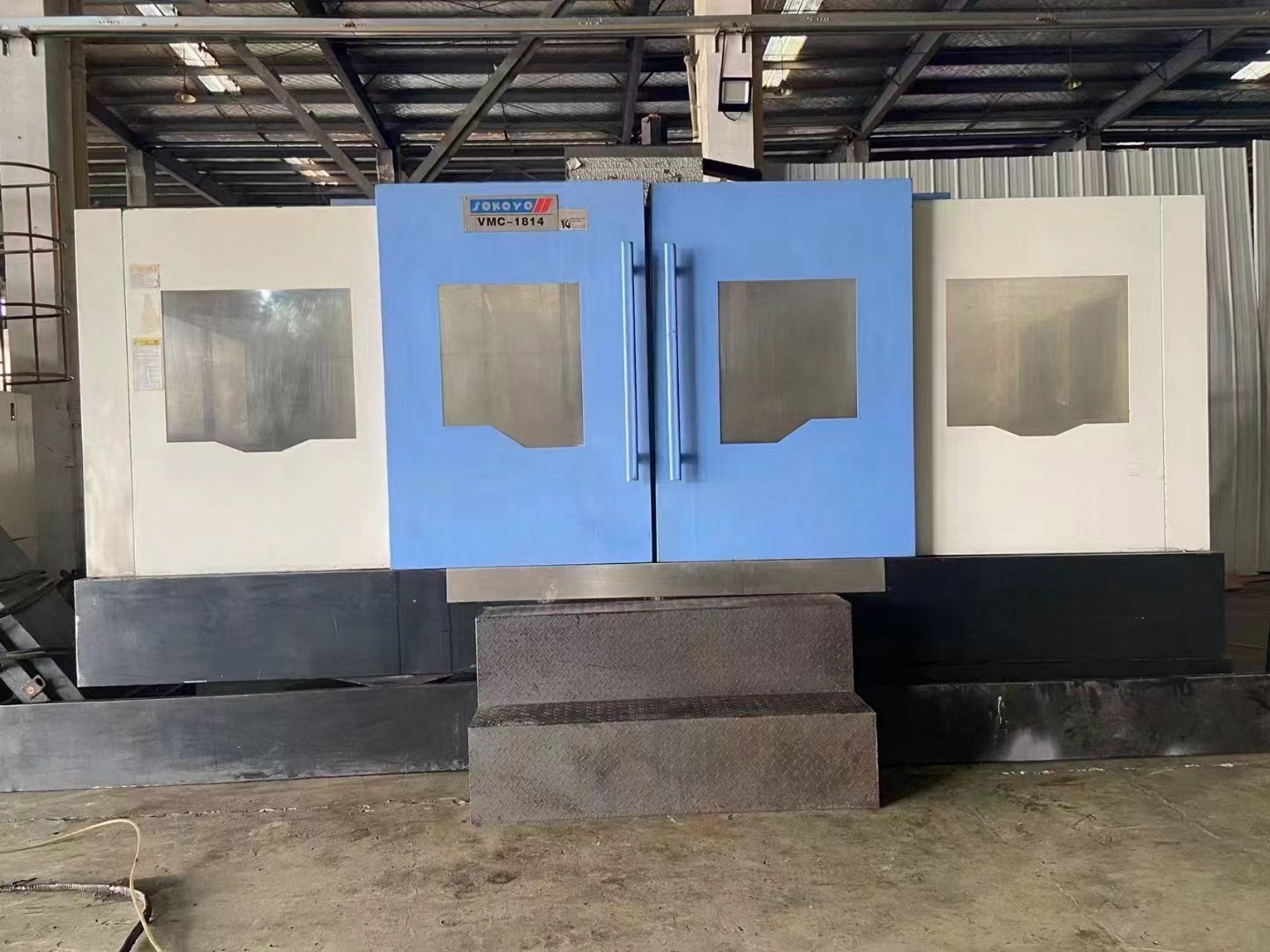 转让二手斯可源HM-1814卧式加工中心主轴转速6000