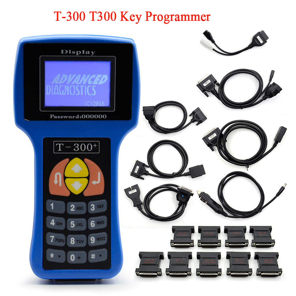 T300 Key Programmer V21.9 английский / в испании язык автомобиль ключ Инструмент программирования слесаря инструмент