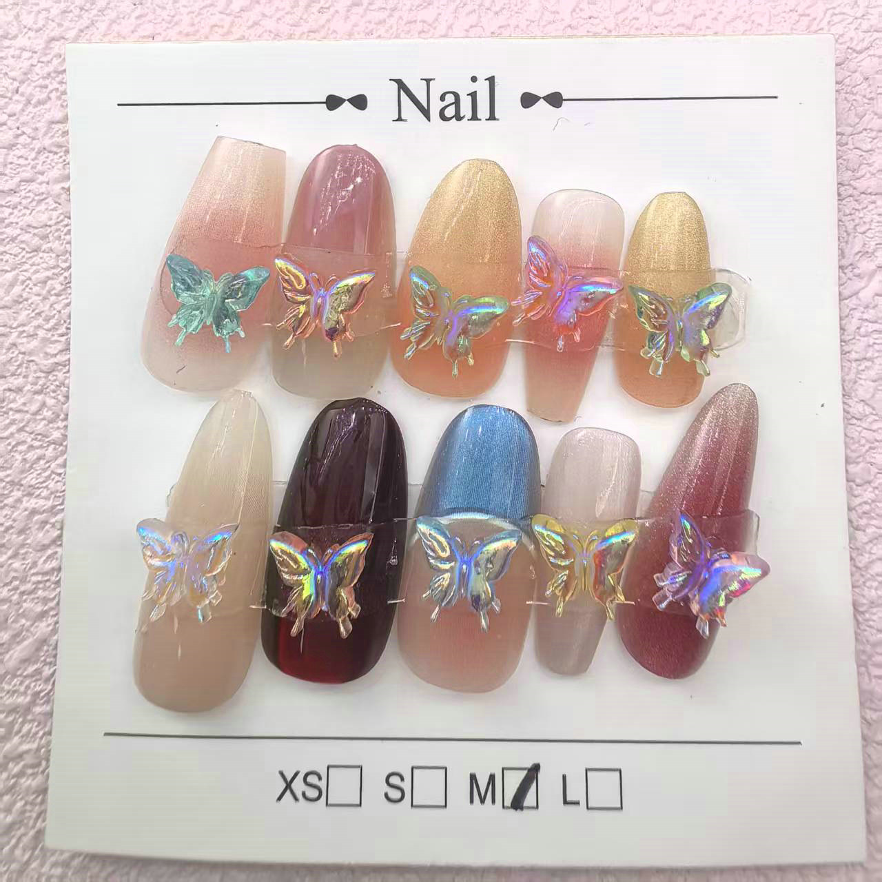 彩色蝴蝶美甲饰品批发07.jpg
