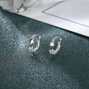 Серьги из стерлингового серебра S999