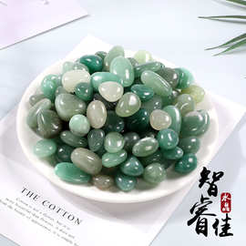 厂家批发天然绿东陵大颗粒 打磨石 抛光石香薰石扩香石水晶消磁石