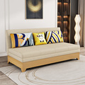 实木沙发床多功能可折叠伸缩两用小户型客厅1.5米简约沙发可储物