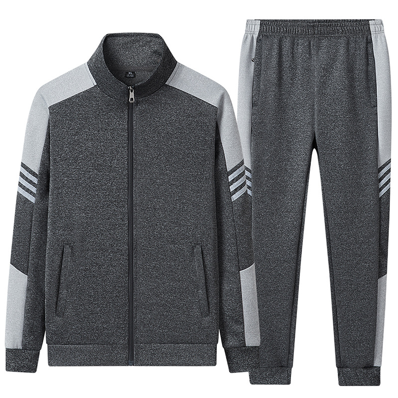 Sports and Leisure Suits for Men, New Men's Outdoor Running Sports Suits, Autumn Sweatshirts, Jackets, Casual Pants Two-Piece Sets