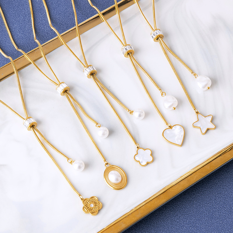 高品质精工红玛瑙葫芦项链女国潮气质小众设计高级感白贝母锁骨链 详情6