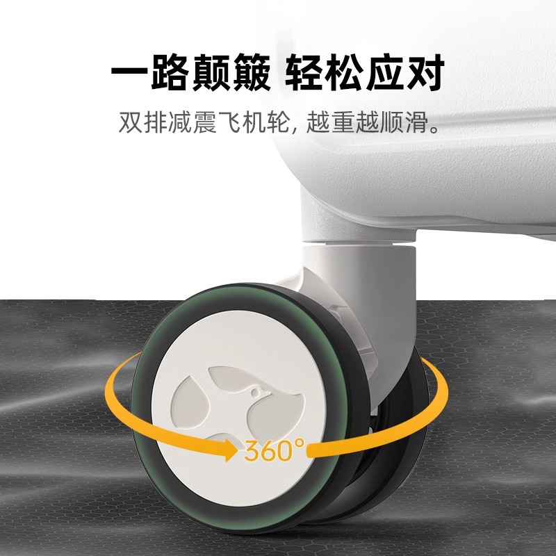 Vali nhựa PC chịu lực chống xước, bánh xe đa hướng giảm chấn, size cabin 20 inch — 53L thanh kéo rộng mở phía trước hành lý đóng gói năng lượng khổng lồ SF màu tím miễn phí vận chuyển