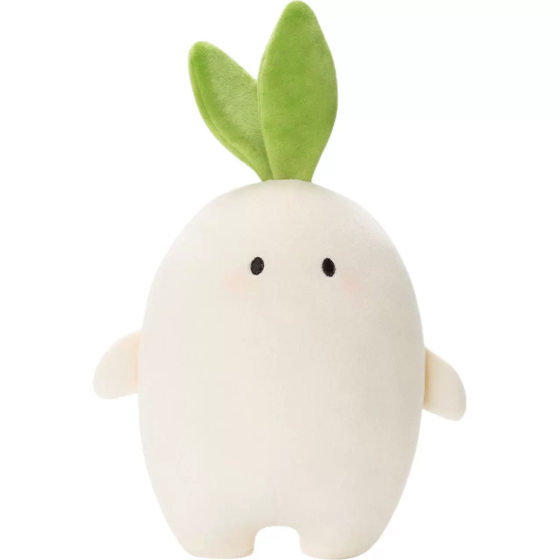 Deep in Taoyuan, there are radish plush dolls from other people. Cute dolls for girls around Luoluo Mountain
