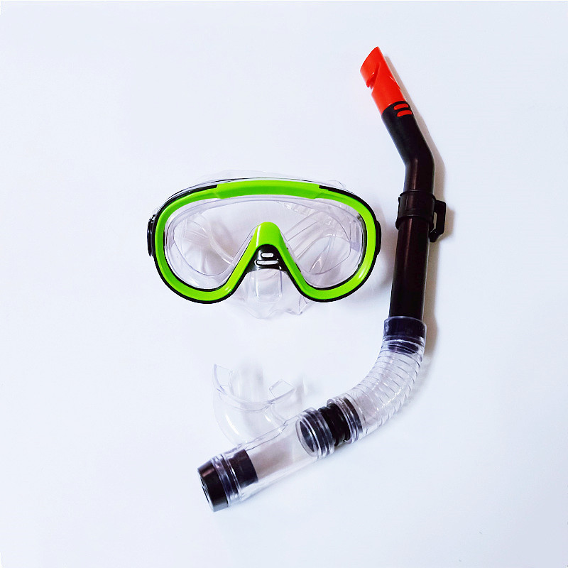 Factory supply foreign trade diving goggles breathing tube snorkeling set Swimming Diving equipment frog mirror swimming supplies