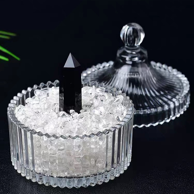 Demagnetizing Stone + Demagnetizing Bowl Wholesale Crystal Demagnetizing Purification Box Crystal Bowl Glass Bowl White Crystal Demagnetizing Demagnetizing Stone + Demagnetizing Bowl Wholesale Crystal Demagnetizing Purification Box Crystal Bowl Glass Bowl White Crystal Demagnetizing