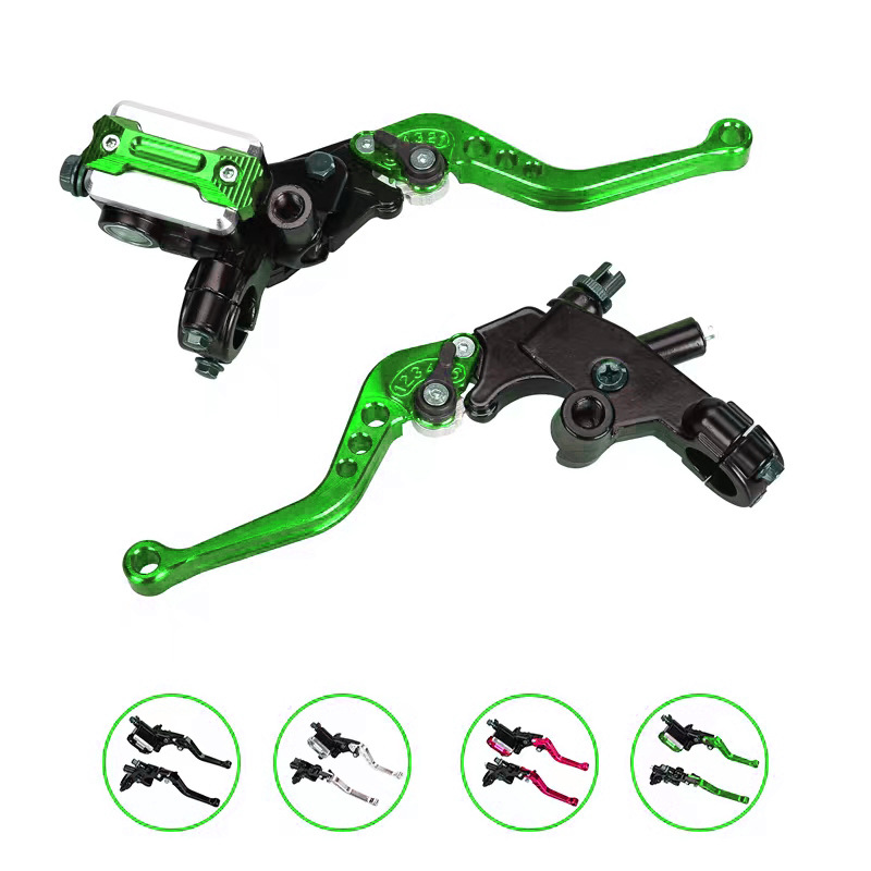 Motocicleta off-road vehículo modificado CNC freno superior bomba embrague conjunto 22MM bomba de freno de disco hidráulico freno de mano Accesorios