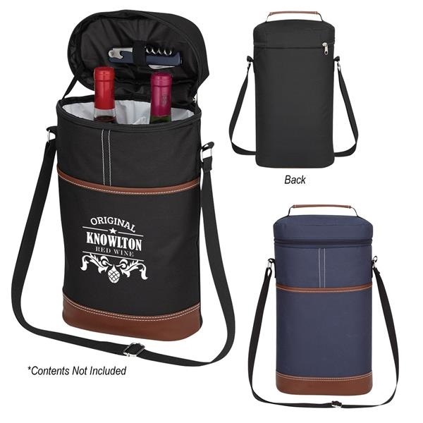 Portable Wine insulation bag thickened aluminum film Ice bag office worker lunch box lunch bag Oxford cloth round barrel insulation bag