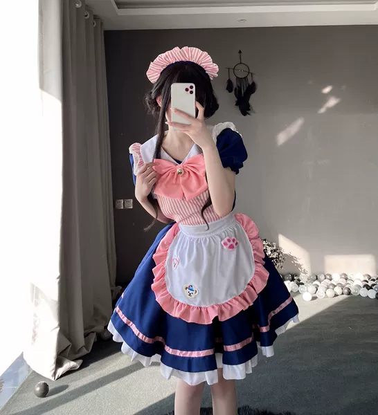 Milk Bear, Milk Cat Tibetan Blue Maid