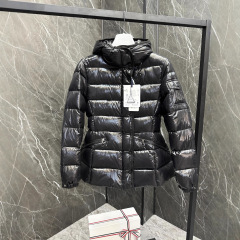 M家秋冬蒙家束腰短裤羽绒服显瘦百搭鸭绒加厚保暖外套女士