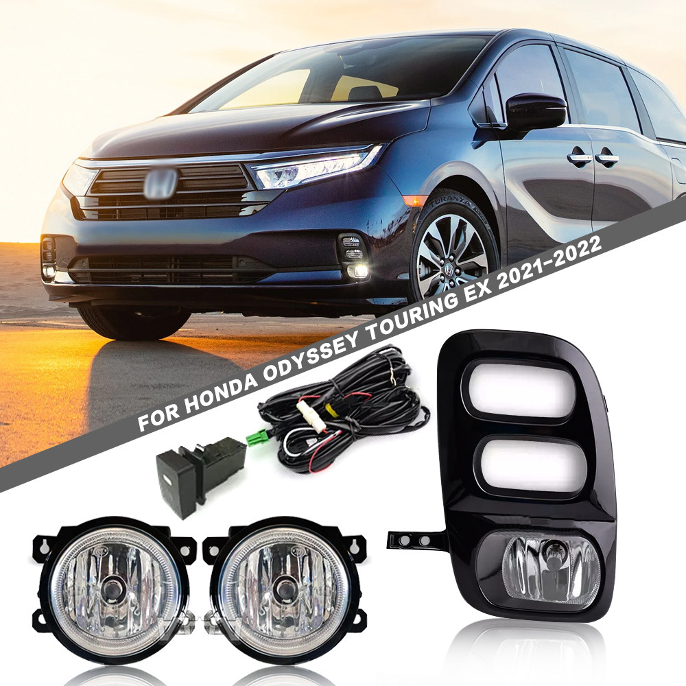 Aplicable a Honda 21 / 22 nuevo modelo de estándar de EE.UU. Odyssey TOURING EX conjunto de luz de niebla delantera luz de viaje luz de barra
