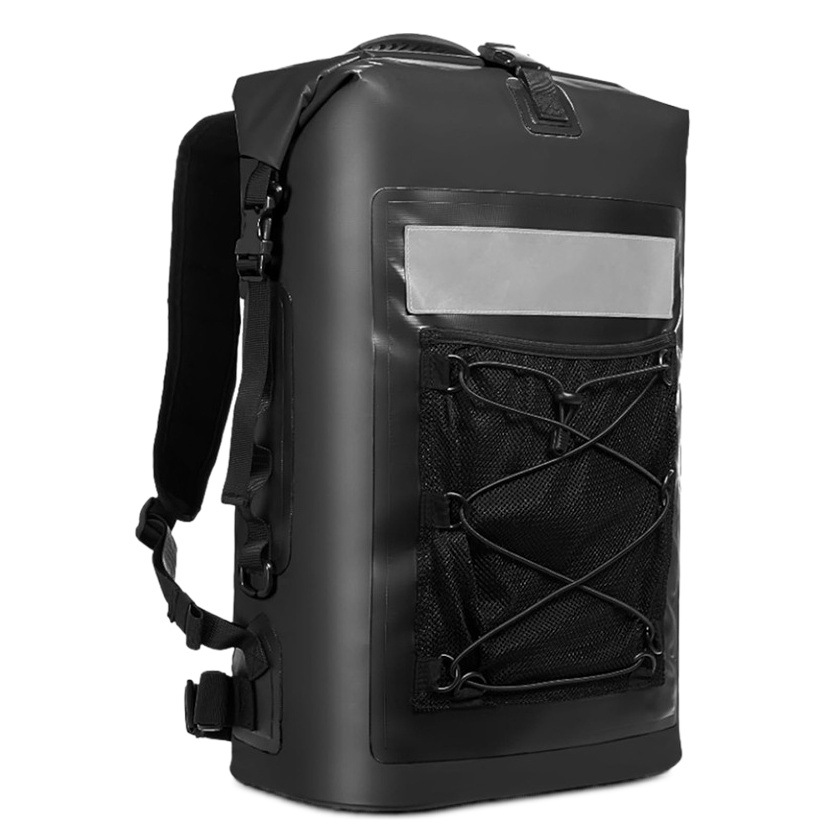 Amazon supply outdoor waterproof bucket bag hiking camping upstream 35L waterproof backpack Luya waterproof bag