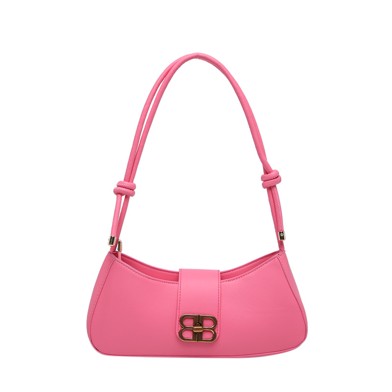 Bolso cuadrado pequeño para axila retro mujer 2024 invierno nuevo hermoso diseño de nicho bolso de mensajero de un solo hombro simple