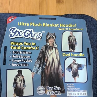 Cross-border new hooded pajamas fun spoof lazy pajamas playing clothing cos role playing owl