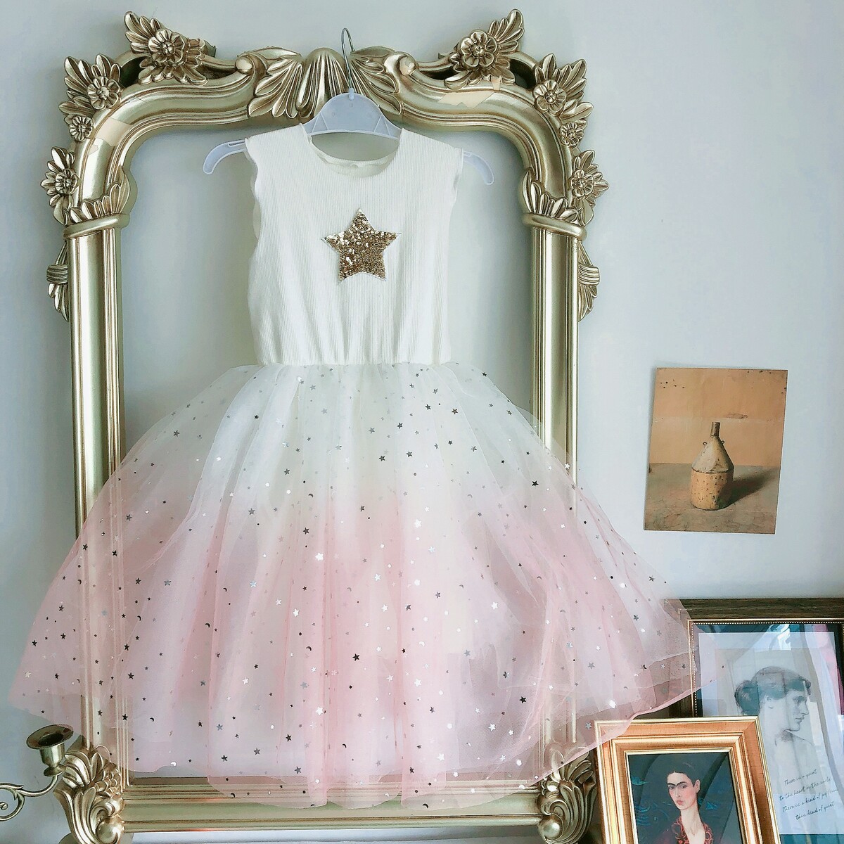 女童公主裙2021夏装新款小童纯棉夏季裙子无袖宝宝洋气儿童连衣裙