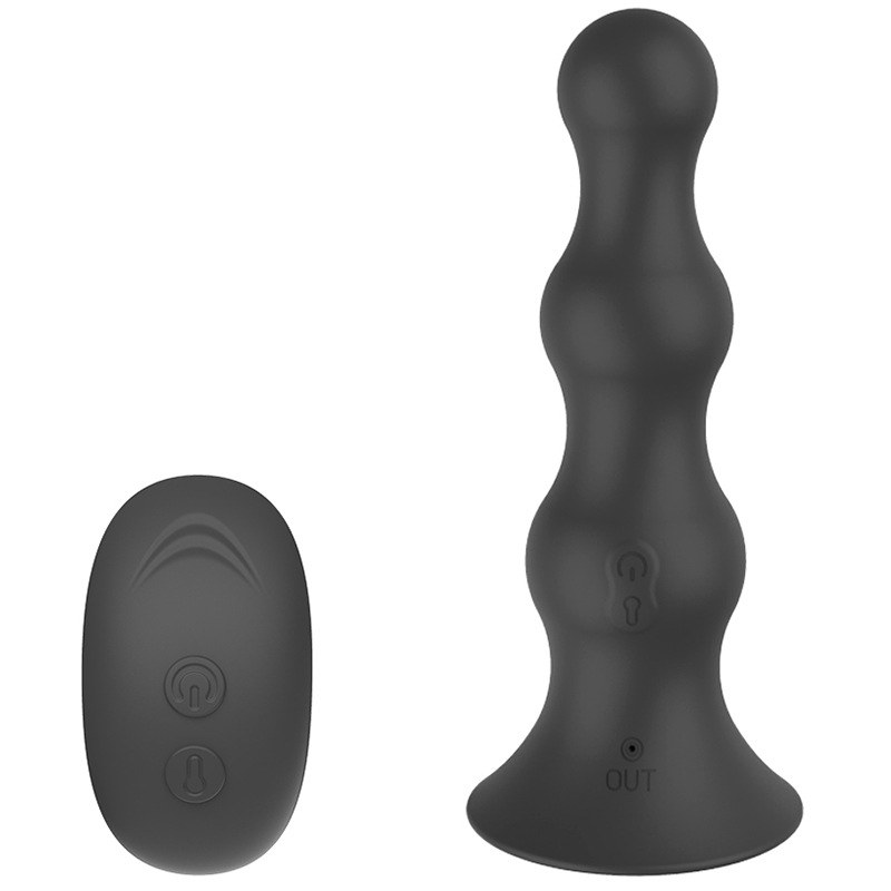 Wireless Remote Control Inflatable Vibrating Anal Plug for Men and Women, Prostate Climax Self-Massage Toy for Adults, Adult Novelty Product