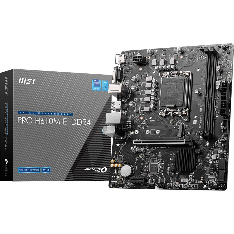 Applicable for Intel MSI Pro H610M-E DDR4 Computer Motherboard is not overclocking