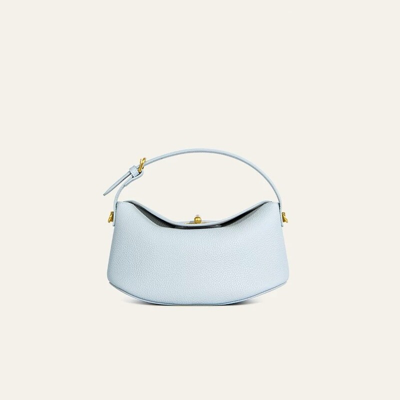 This Year's Popular Handbag Pillow Bag for Women, 2026 New Spring Niche High-End Light Luxury Lock Buckle Lunch Box Bag This Year's Popular Handbag Pillow Bag for Women, 2026 New Spring Niche High-End Light Luxury Lock Buckle Lunch Box Bag