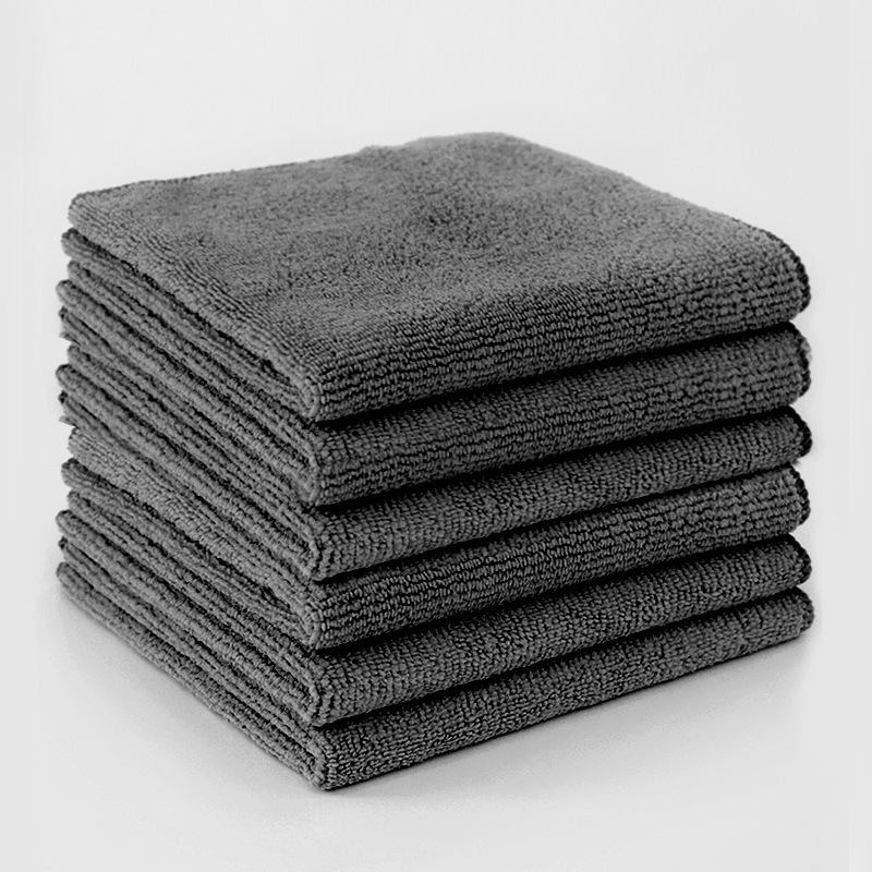 toalla de limpieza de urdimbre transfronteriza microfibra espesada absorción de agua toalla de lavado de automóviles cocina toallas de limpieza multifuncionales para el hogar