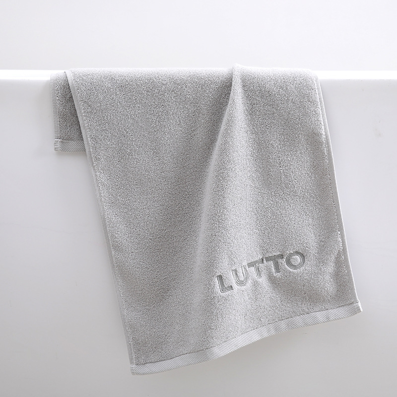 Toallas de algodón personalizadas embalaje independiente algodón clase A logo bordado regalo bienestar Gaoyang fábrica de toallas al por mayor