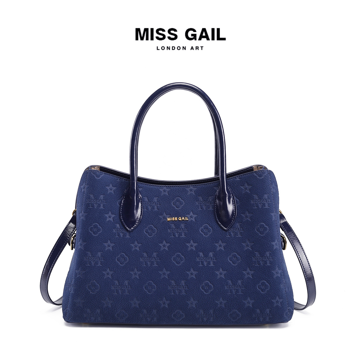 高级质感磨砂压花女士手提包新款潮秋冬简约气质单肩包上班通勤包