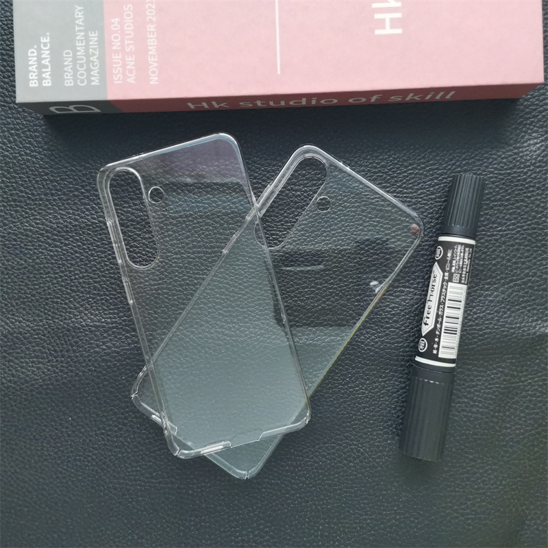 Crystal Transparent Hard Case For Samsung S24 And S24 Pro_voghion.com