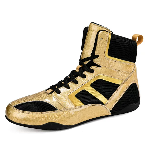 Wrestling Shoes Men's Indoor Fitness Training Shoes Professional Grade Professional Fighting Match Special Shoes Fighting Sanda Boxing Shoes