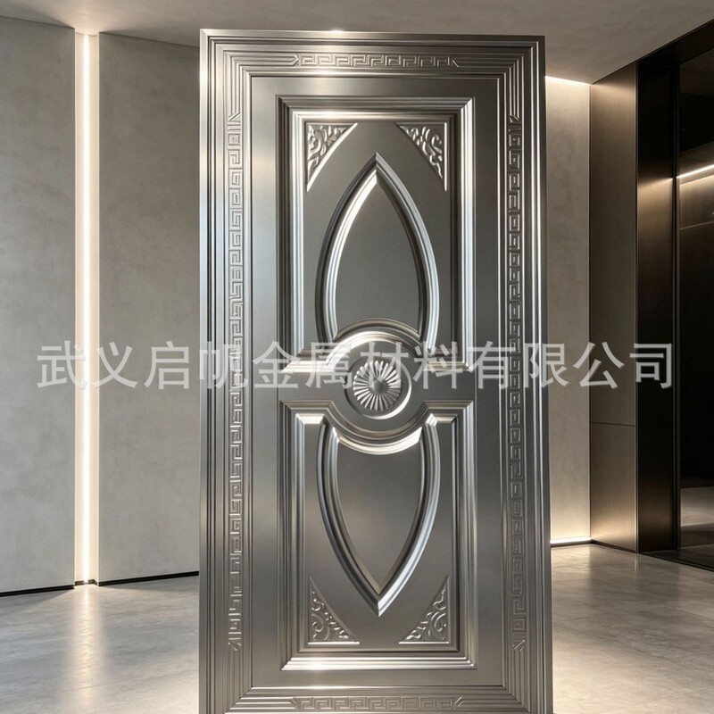 Contemporary deep embossed door panels, featuring a retro wood grain pattern, for bulk purchases in apartment building projects Contemporary deep embossed door panels, featuring a retro wood grain pattern, for bulk purchases in apartment building projects