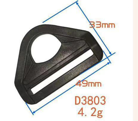 Venta directa de fábrica de hebillas de plástico en forma de D, hebillas de cinco puntas, hebillas triangulares, hebillas de media luna, hebillas de ajuste y hebillas en forma de D. image 19