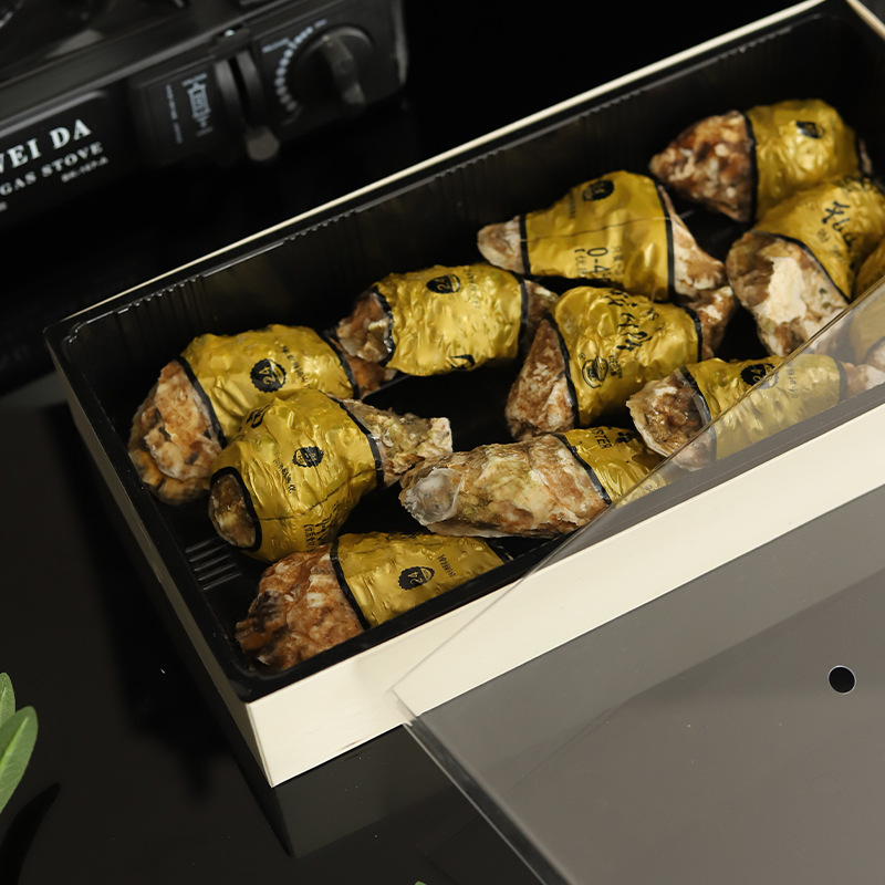 Caja de comidas desechable multi-tamaño de grado alimenticio para llevar caja de embalaje comercial de madera para acampar comida sushi degradable