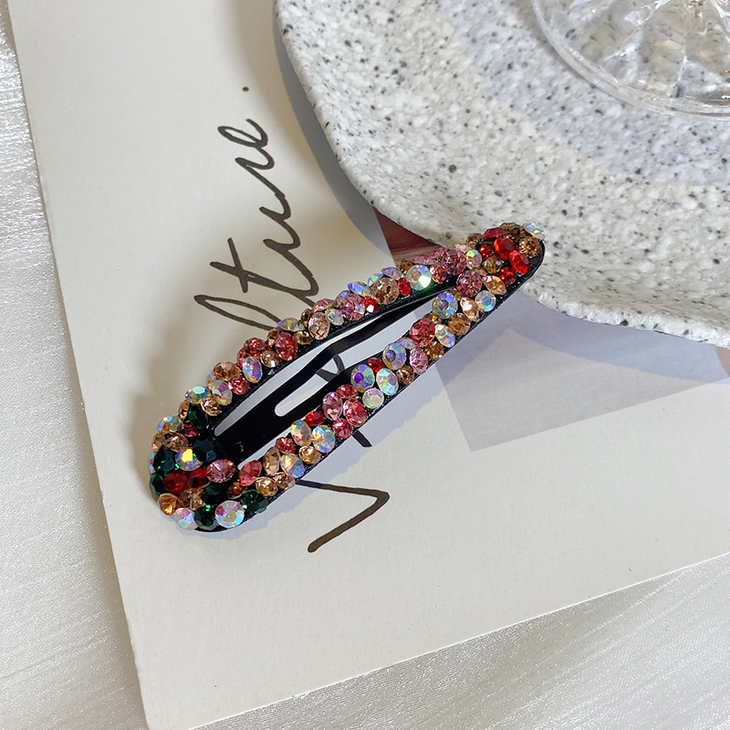 Glitzernde Strass Haarspangen Und Snap Clips Für Elegante Styles_voghion.com