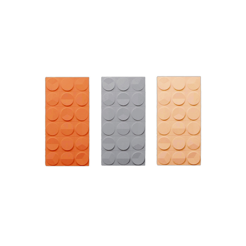 Reloj de PU Red de Internet Componentes geométricos Piedras de pan de piedra livianas Azulejos de pared tridimensional Adhesivos trapezoidales Ventas directas de fábrica