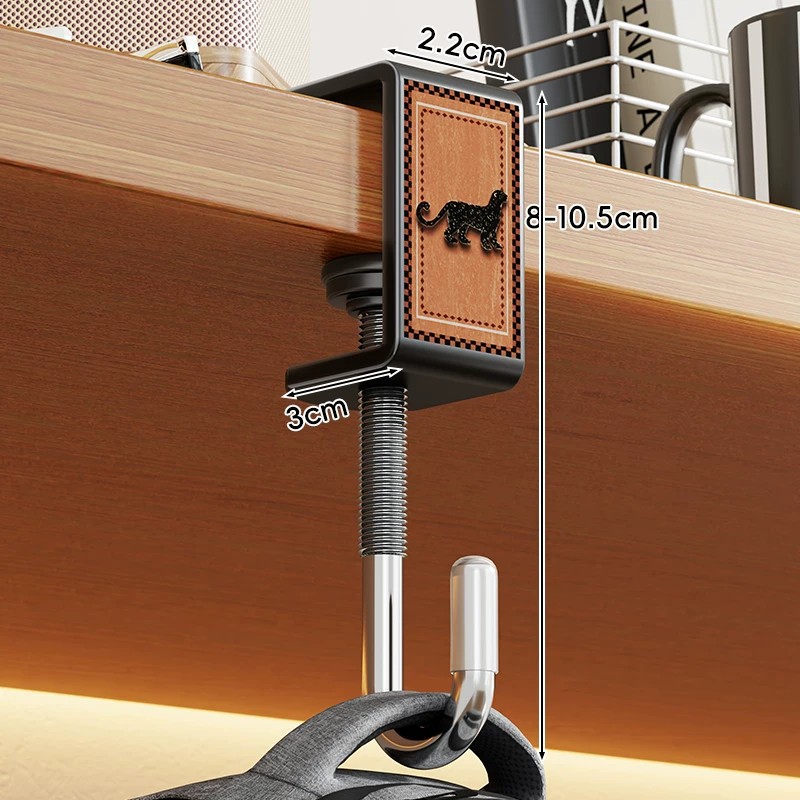 Perchero Colgante para Cama de Dormitorio Extensible para Literas image 8