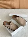 Khaki Closed Toe Clogs