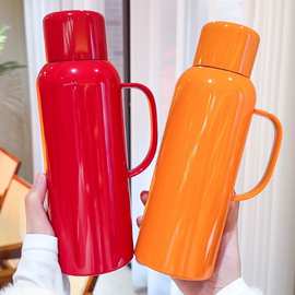 保温杯食品级316不锈钢水杯新款带手柄家用办公焖茶壶高颜值杯子