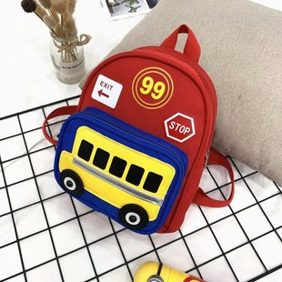 Kindergarten Schoolbag Boy 2-3-7 Years Old Cute Fashionable Kidsren's Backpack Trendy Toddler Baby Small Schoolbag Cartoon Korean