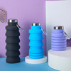 Platinum capacious street handheld sports bottle with glass