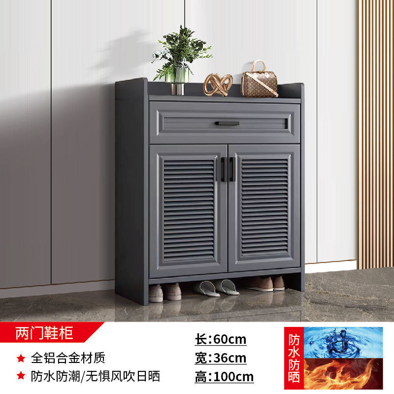 검정색 2단 신발장 (가로 60cm, 세로 36cm, 높이 100cm) (맞춤 제작 상품이므로, 주문 전 반드시 고객센터로 문의 바랍니다.)