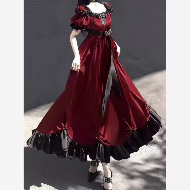 Retro Improved Imperial Style Lolita Dress Fashionable and Elegant Palace Style Prom Evening Dress 2025 New Style