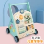 婴儿走路木制早教助步车